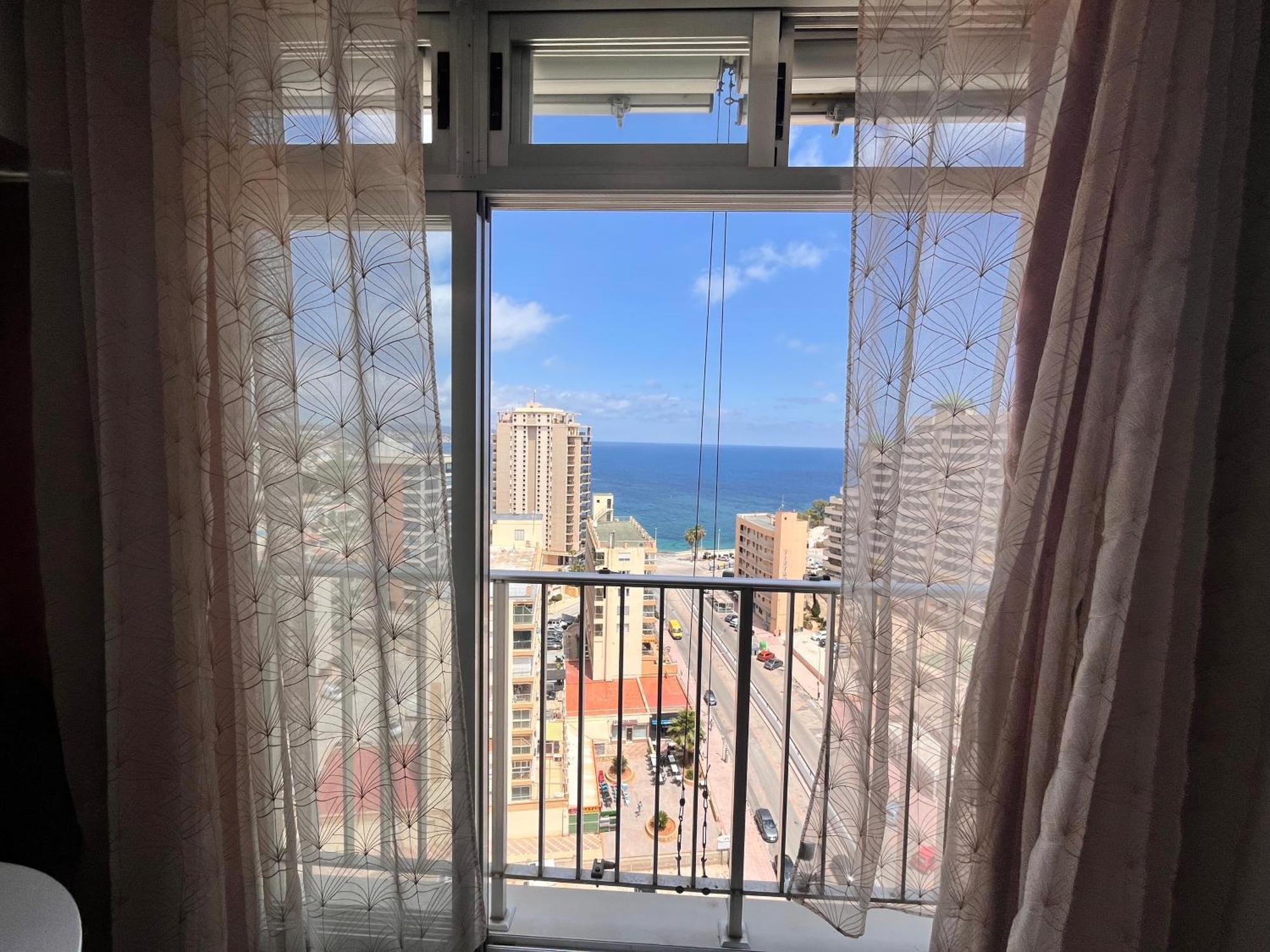 Calpe Apartamento Con Vistas Al Mar Impresionantes A 5 Min De La Playa Aire Wifi Parking Comunitario المظهر الخارجي الصورة